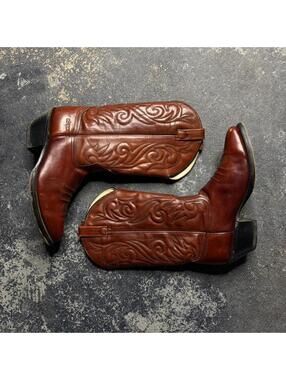 Vintage 80’s Dingo Western Brown Boot